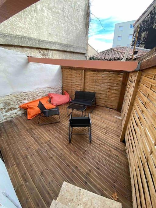 Appartement Secteur Gare Et Place De La Comedie, Wifi & Climatisation Montpellier Esterno foto